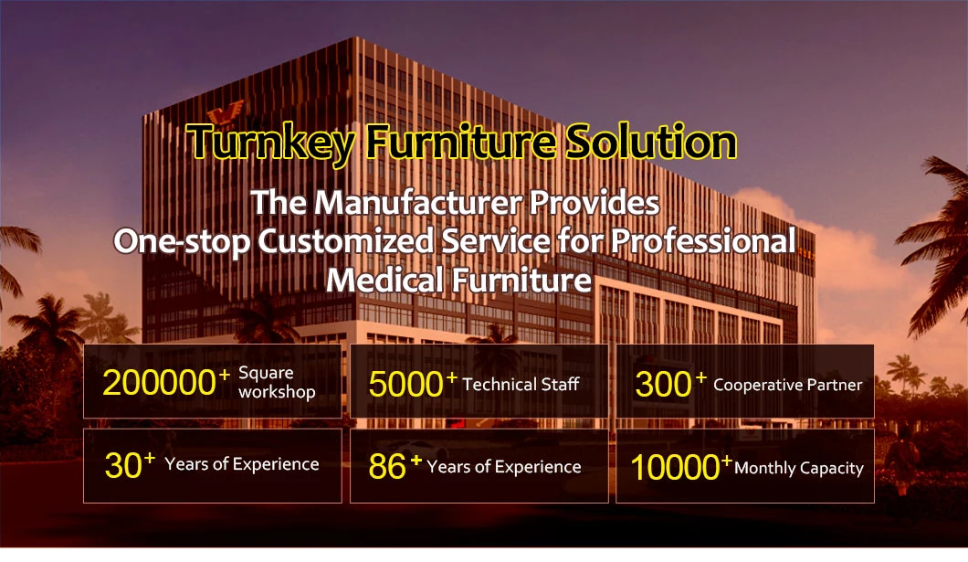 Medical Company Turn Key Project Service Elderly Care Nursing Home Bedroom Furniture