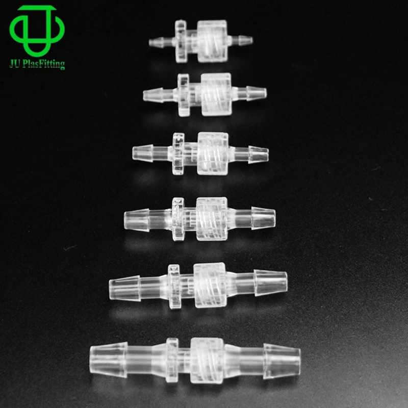 Ju Medical Male Luer Integral Lock Ring Adapter Female Luer Thread to Hose Barb Connector Luer Tube Fittings